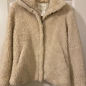 Aeropostale Sherpa/ teddy jacket